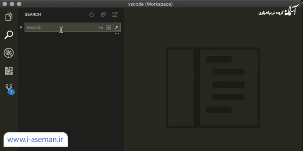کار با وی اس کد