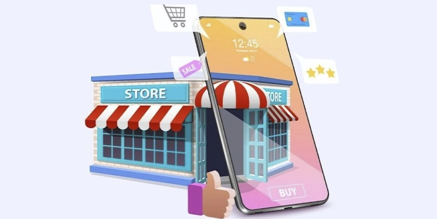 طراحی اپلیکیشن فروشگاهی حرفه ای