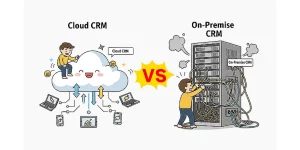 crm ابری یا محلی