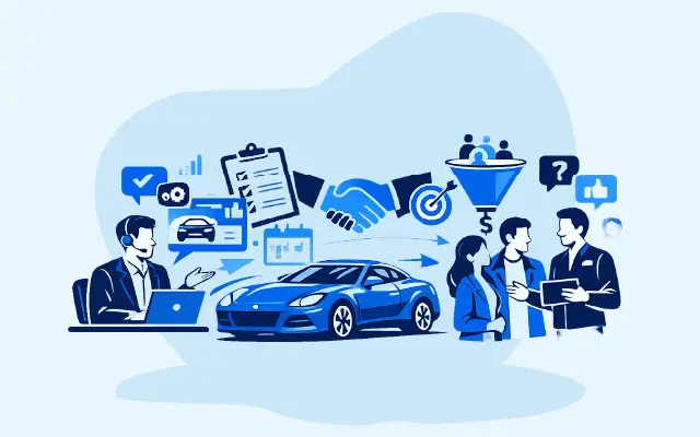 CRM نمایشگاه خودرو
