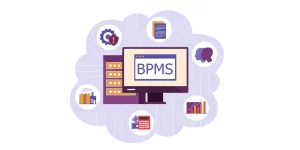 نمای کلی سیستم BPMS در سازمان