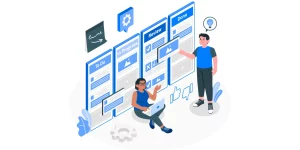 داشبورد نرم افزار مدیریت فرآیند کسب‌وکار