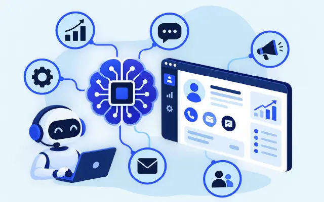 نقش هوش مصنوعی در crm چیست؟